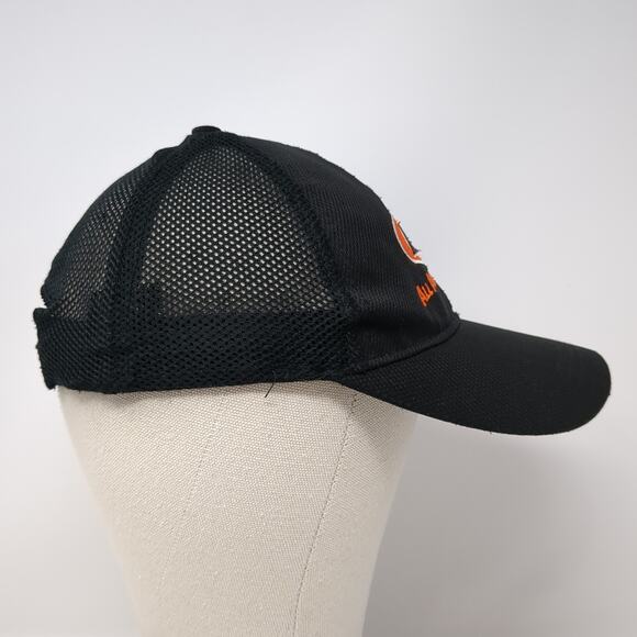 All American Food Snapback Trucker Hat Black One Size Adjustable Mesh Back CSA - Picture 5 of 10